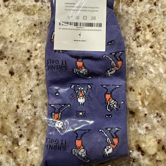 Flustered Golfer Socks - Picture 2 of 2